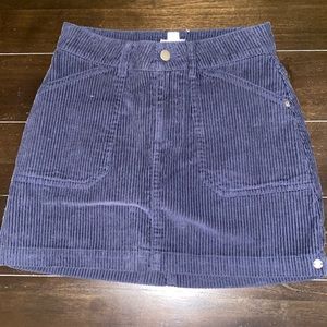 Roxy navy blue skirt x-small